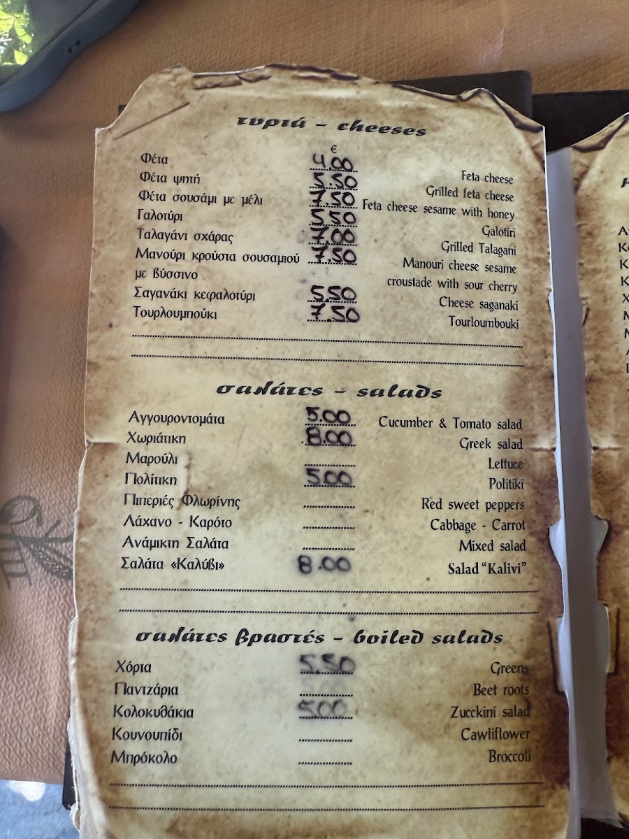 Menu To Kalyvi-6